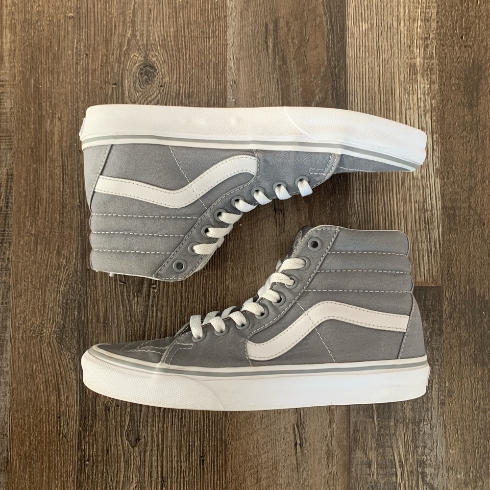 COPY - *grey high top vans*